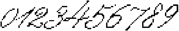 Studio Nomad Pixel PeachCreme Regular otf (400) Font OTHER CHARS