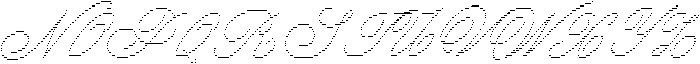 Studio Nomad Stripe PeachCreme Regular otf (400) Font UPPERCASE