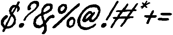 Studios Meditera Script otf (400) Font OTHER CHARS