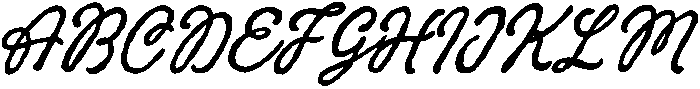 Studios Meditera Script otf (400) Font UPPERCASE