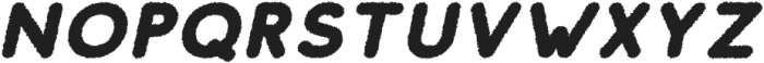 Studly Rough Italic otf (400) Font UPPERCASE