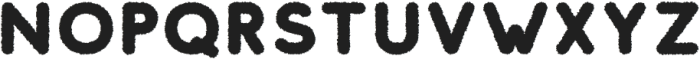 Studly Rough Regular otf (400) Font UPPERCASE