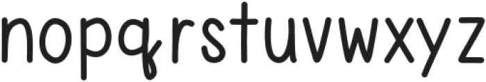Study Buddy Medium otf (500) Font LOWERCASE