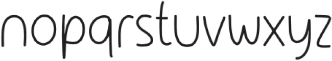 Study Flow Thin otf (100) Font LOWERCASE