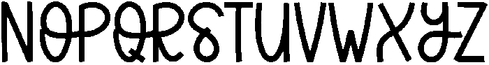 Study School Regular otf (400) Font UPPERCASE