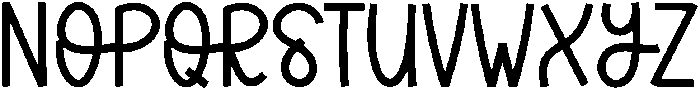 Study School Regular otf (400) Font LOWERCASE