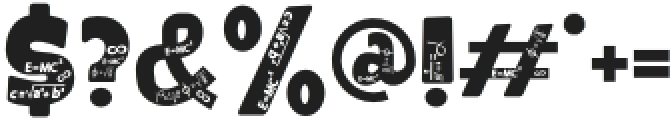 Study Symbol Math otf (400) Font OTHER CHARS
