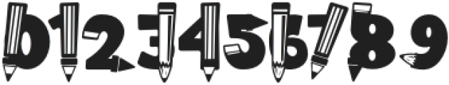 Study Symbol Pencil otf (400) Font OTHER CHARS