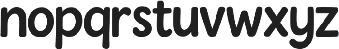 Study buddy otf (400) Font LOWERCASE