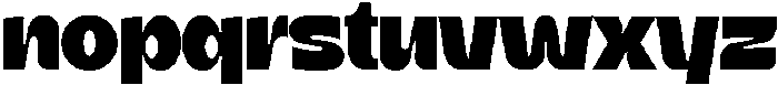Stuggi Regular otf (400) Font LOWERCASE