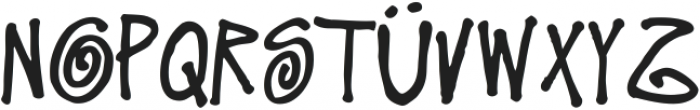 Stussy Pro Script ttf (400) Font UPPERCASE