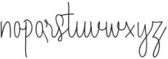 Stussy-Script otf (400) Font LOWERCASE