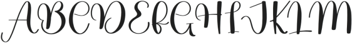 Styalish Maddison Regular otf (400) Font UPPERCASE