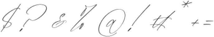 Styelad Initials Italic otf (400) Font OTHER CHARS