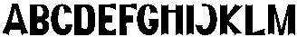 Style Horor Regular otf (400) Font UPPERCASE