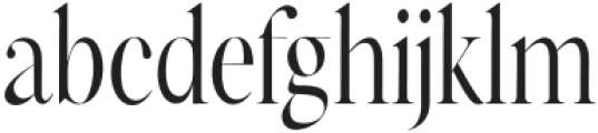 Stylebender Delicate otf (400) Font LOWERCASE