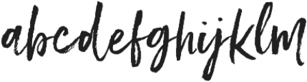 Styled up Upright Tall Alt2 ttf (400) Font LOWERCASE