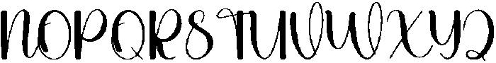 Stylish Absolute Regular otf (400) Font UPPERCASE