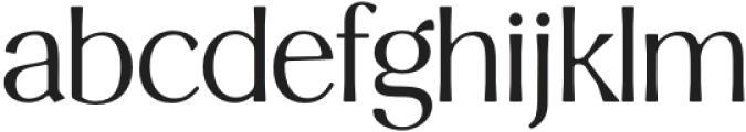 Stylish Aesthetic Regular otf (400) Font LOWERCASE