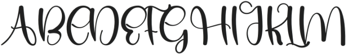 Stylish Blonde Regular otf (400) Font UPPERCASE