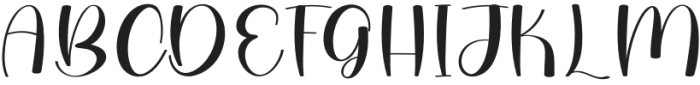 Stylish Daddy Regular otf (400) Font UPPERCASE