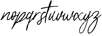 Stylish Fashion Regular otf (400) Font LOWERCASE