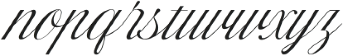 Stylish Flairs Script otf (400) Font LOWERCASE
