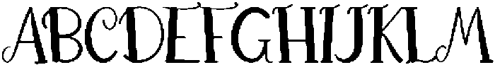 Stylish Grandma Regular otf (400) Font UPPERCASE