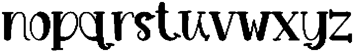 Stylish Grandma Regular otf (400) Font LOWERCASE