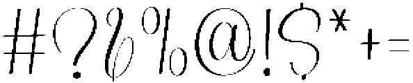 Stylish Grandpa Regular otf (400) Font OTHER CHARS