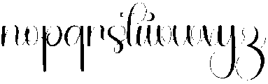 Stylish Grandpa Regular otf (400) Font LOWERCASE