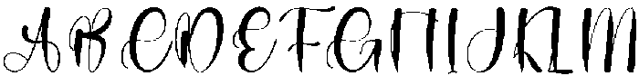 Stylish Handmotion Regular otf (400) Font UPPERCASE
