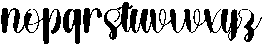 Stylish Handmotion Regular otf (400) Font LOWERCASE