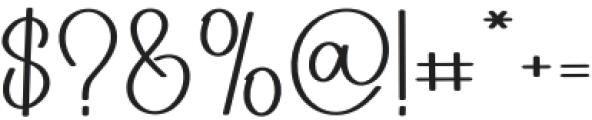 Stylish Handwriting Regular otf (400) Font OTHER CHARS