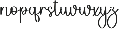 Stylish Handwriting Regular otf (400) Font LOWERCASE
