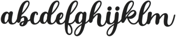 Stylish Italic ttf (400) Font LOWERCASE