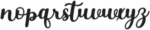 Stylish Italic ttf (400) Font LOWERCASE