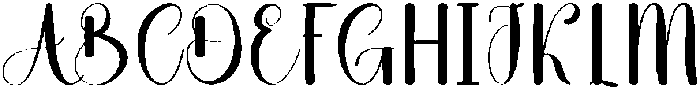 Stylish Jhonatan Regular otf (400) Font UPPERCASE