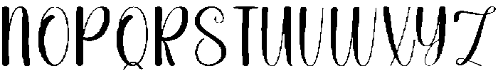 Stylish Jhonatan Regular otf (400) Font UPPERCASE