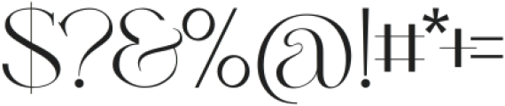 Stylish Mother otf (400) Font OTHER CHARS