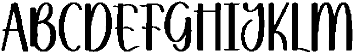 Stylish Outside Regular otf (400) Font UPPERCASE
