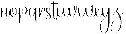 Stylish Photography Regular otf (400) Font LOWERCASE