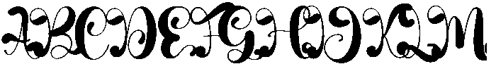 Stylish Regular otf (400) Font UPPERCASE