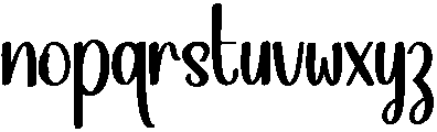 Stylish Regular otf (400) Font LOWERCASE