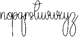 Stylish Regular ttf (400) Font LOWERCASE