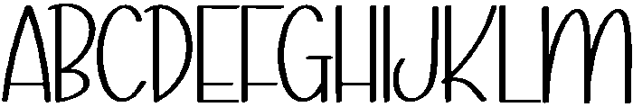 Stylish Signature Regular otf (400) Font UPPERCASE