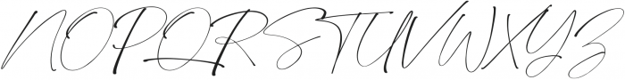 Stylish Signature Regular otf (400) Font UPPERCASE