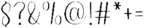 Stylish Sunday Regular otf (400) Font OTHER CHARS