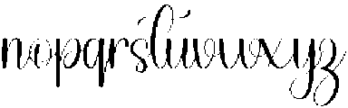 Stylish Sunday Regular otf (400) Font LOWERCASE