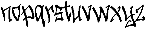 Stylish Typefaces Regular otf (400) Font LOWERCASE